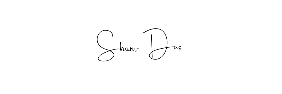 if you are searching for the best signature style for your name Shanu Das. so please give up your signature search. here we have designed multiple signature styles  using Andilay-7BmLP. Shanu Das signature style 4 images and pictures png