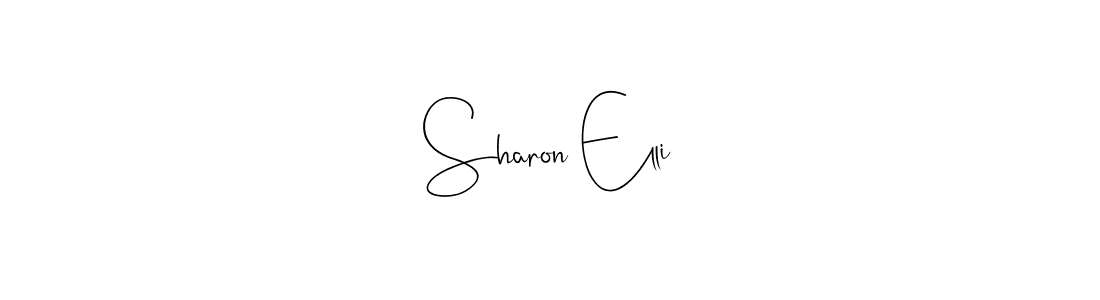 Once you've used our free online signature maker to create your best signature Andilay-7BmLP style, it's time to enjoy all of the benefits that Sharon Elli name signing documents. Sharon Elli signature style 4 images and pictures png