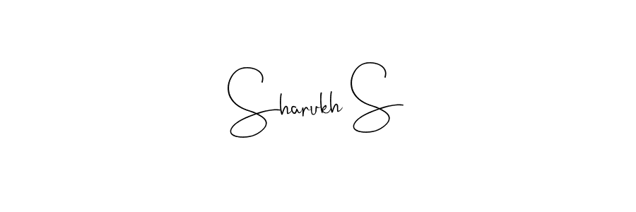Make a beautiful signature design for name Sharukh S. Use this online signature maker to create a handwritten signature for free. Sharukh S signature style 4 images and pictures png