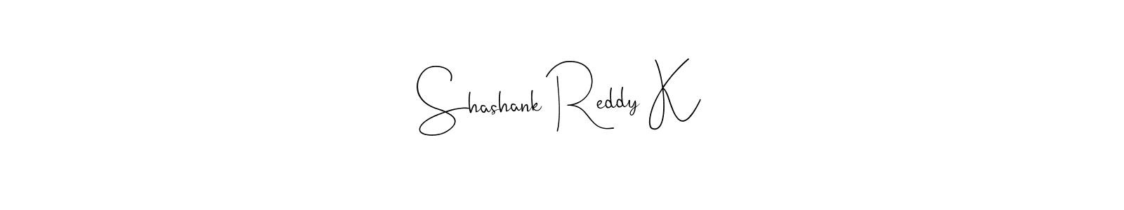 This is the best signature style for the Shashank Reddy K name. Also you like these signature font (Andilay-7BmLP). Mix name signature. Shashank Reddy K signature style 4 images and pictures png