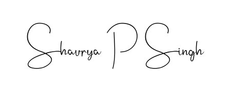 You can use this online signature creator to create a handwritten signature for the name Shaurya P Singh. This is the best online autograph maker. Shaurya P Singh signature style 4 images and pictures png