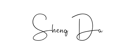 The Andilay-7BmLP font gives name Sheng Da a signature that looks effortless yet distinguished. Download high-res PNG instantly. Sheng Da signature style 4 images and pictures png