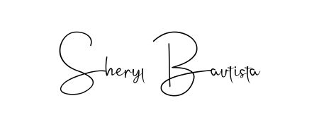 Create a personalized artistic stamp with Sheryl Bautista in Andilay-7BmLP font. Perfect for visual artists, designers, and influencers. Sheryl Bautista signature style 4 images and pictures png