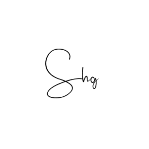 How to Draw Shg signature style? Andilay-7BmLP is a latest design signature styles for name Shg. Shg signature style 4 images and pictures png