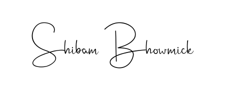 Get inspired by this graceful Andilay-7BmLP signature style for name Shibam Bhowmick. Smooth loops and balanced proportions for everyday use. Shibam Bhowmick signature style 4 images and pictures png