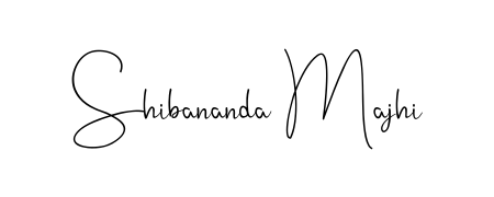 Make a beautiful signature design for name Shibananda Majhi. Use this online signature maker to create a handwritten signature for free. Shibananda Majhi signature style 4 images and pictures png