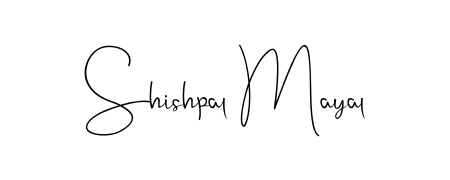 Get inspired by this graceful Andilay-7BmLP signature style for name Shishpal Mayal. Smooth loops and balanced proportions for everyday use. Shishpal Mayal signature style 4 images and pictures png