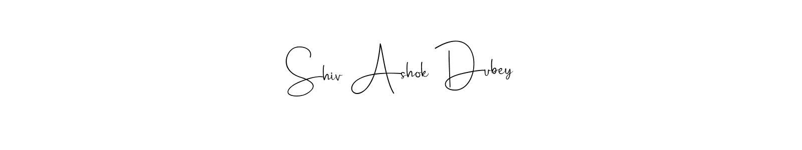 Shiv Ashok Dubey stylish signature style. Best Handwritten Sign (Andilay-7BmLP) for my name. Handwritten Signature Collection Ideas for my name Shiv Ashok Dubey. Shiv Ashok Dubey signature style 4 images and pictures png