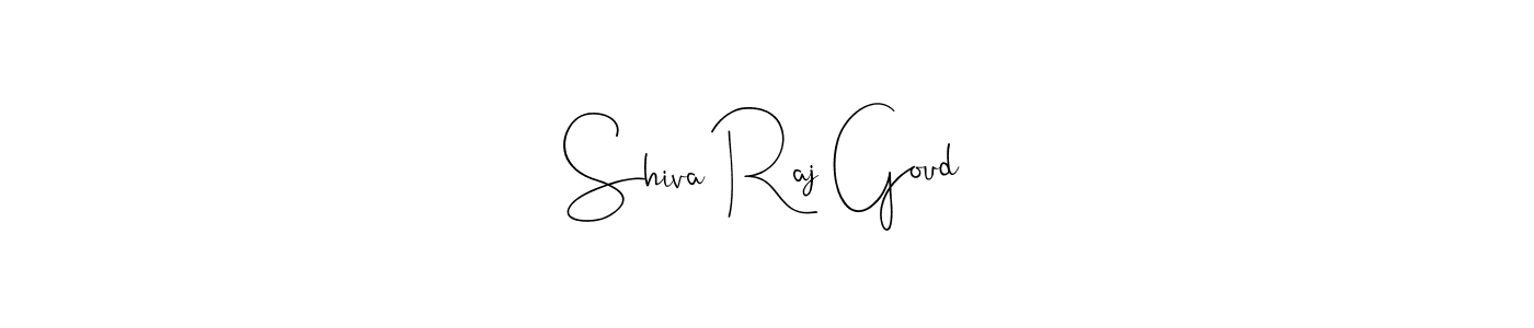 You should practise on your own different ways (Andilay-7BmLP) to write your name (Shiva Raj Goud) in signature. don't let someone else do it for you. Shiva Raj Goud signature style 4 images and pictures png