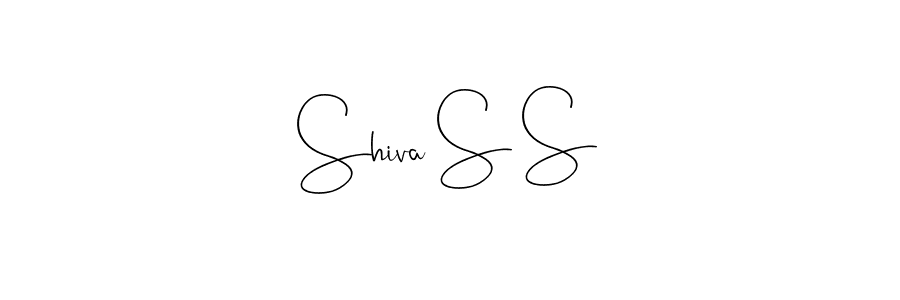 Best and Professional Signature Style for Shiva S S. Andilay-7BmLP Best Signature Style Collection. Shiva S S signature style 4 images and pictures png