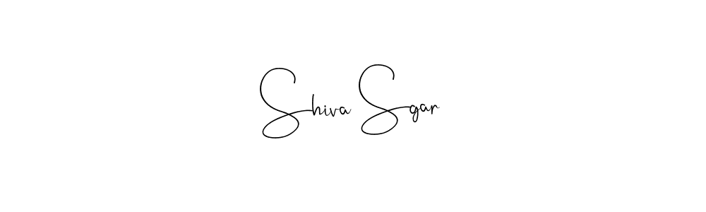 How to make Shiva Sgar signature? Andilay-7BmLP is a professional autograph style. Create handwritten signature for Shiva Sgar name. Shiva Sgar signature style 4 images and pictures png