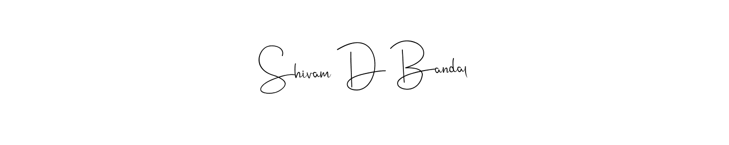Here are the top 10 professional signature styles for the name Shivam D Bandal. These are the best autograph styles you can use for your name. Shivam D Bandal signature style 4 images and pictures png