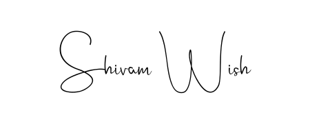 Build your personal autograph collection for name Shivam Wish with Andilay-7BmLP design. Browse, select, and save your favorites. Shivam Wish signature style 4 images and pictures png