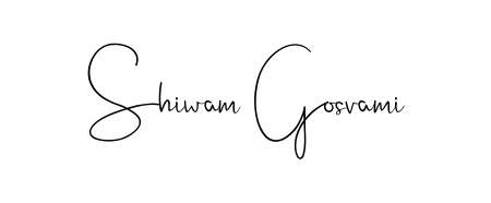 Stand out with a creative autograph for Shiwam Gosvami. The Andilay-7BmLP styling blends modern aesthetics with classic signature flourishes. Shiwam Gosvami signature style 4 images and pictures png