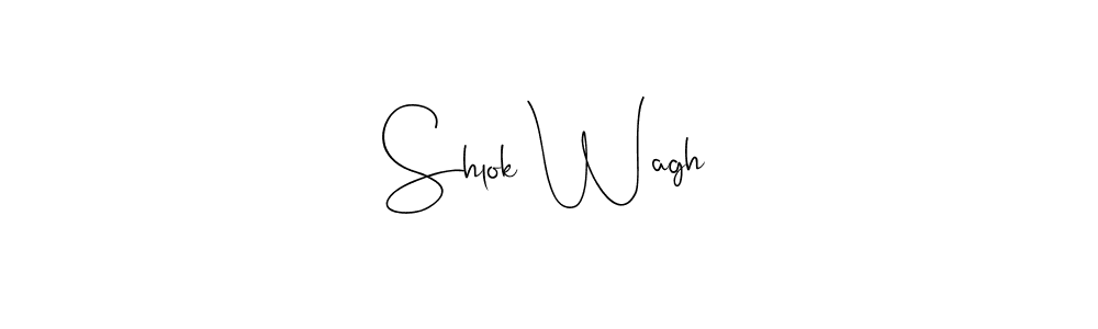 Make a beautiful signature design for name Shlok Wagh. Use this online signature maker to create a handwritten signature for free. Shlok Wagh signature style 4 images and pictures png