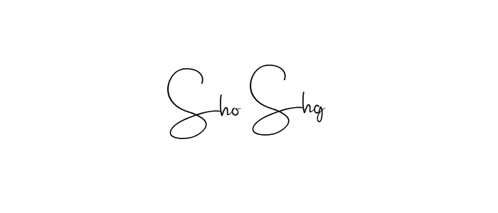 Make a beautiful signature design for name Sho Shg. Use this online signature maker to create a handwritten signature for free. Sho Shg signature style 4 images and pictures png