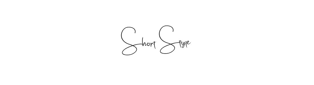 Short Style stylish signature style. Best Handwritten Sign (Andilay-7BmLP) for my name. Handwritten Signature Collection Ideas for my name Short Style. Short Style signature style 4 images and pictures png