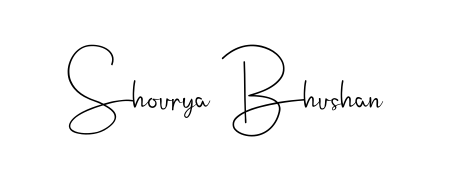 Make your name Shourya Bhushan memorable on every contract using Andilay-7BmLP autograph style. Instant transparent background export available. Shourya Bhushan signature style 4 images and pictures png