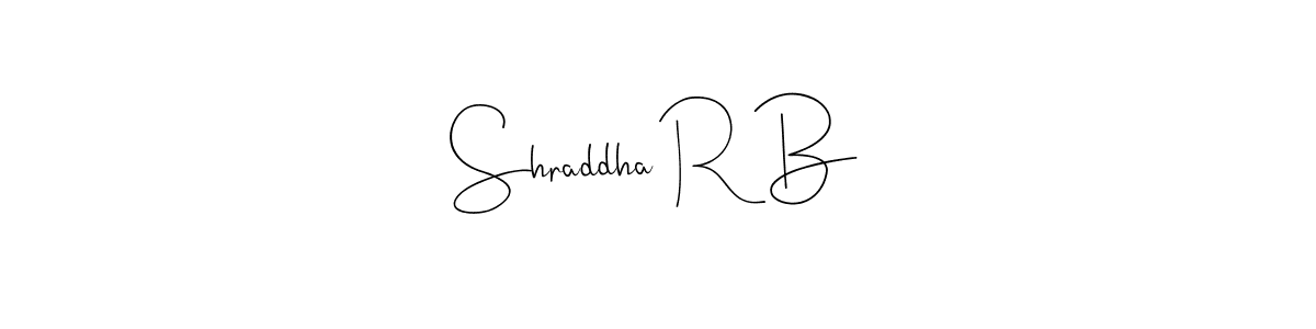 You can use this online signature creator to create a handwritten signature for the name Shraddha R B. This is the best online autograph maker. Shraddha R B signature style 4 images and pictures png