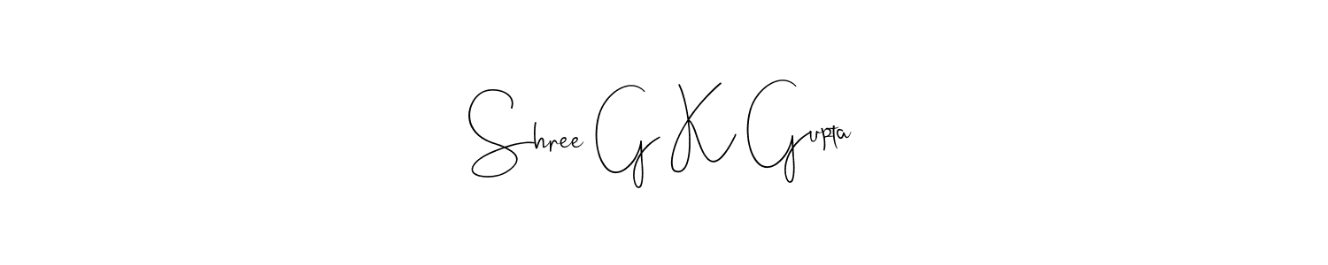 You can use this online signature creator to create a handwritten signature for the name Shree G K Gupta. This is the best online autograph maker. Shree G K Gupta signature style 4 images and pictures png