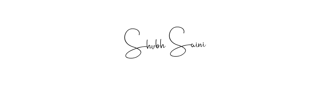 This is the best signature style for the Shubh Saini name. Also you like these signature font (Andilay-7BmLP). Mix name signature. Shubh Saini signature style 4 images and pictures png