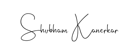 The Andilay-7BmLP lettering style adds unique flourish to name Shubham Kanerkar. Stand out with a custom digital autograph made in seconds. Shubham Kanerkar signature style 4 images and pictures png