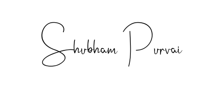 Explore multiple handwriting variations for Shubham Purvai including this stunning Andilay-7BmLP design. Free to use across all platforms. Shubham Purvai signature style 4 images and pictures png