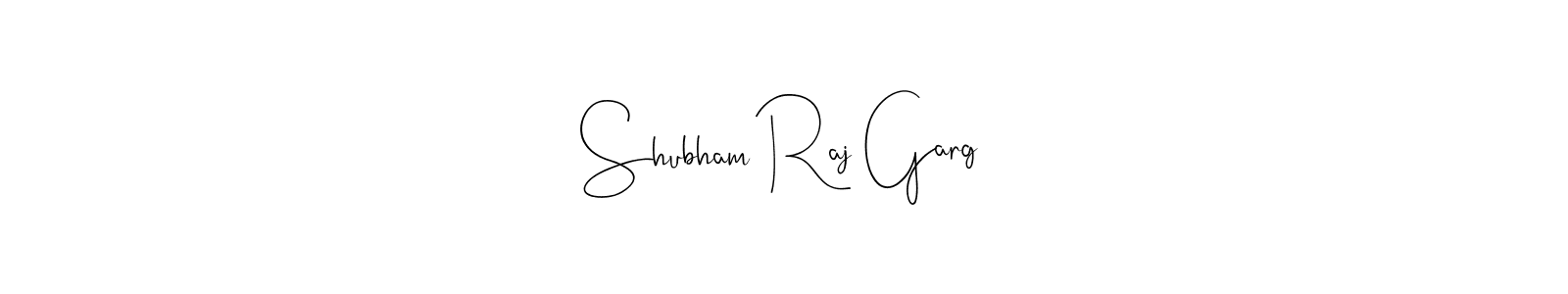 Also You can easily find your signature by using the search form. We will create Shubham Raj Garg name handwritten signature images for you free of cost using Andilay-7BmLP sign style. Shubham Raj Garg signature style 4 images and pictures png