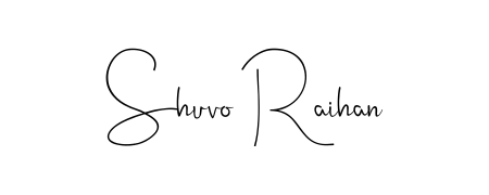 Here are the top professional signature styles for the name Shuvo Raihan. These are the best autograph styles you can use for your name. Shuvo Raihan signature style 4 images and pictures png