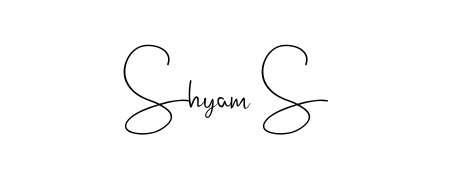The Andilay-7BmLP signature style provides a bold statement for name Shyam S. Designed for business owners, executives, and leaders. Shyam S signature style 4 images and pictures png
