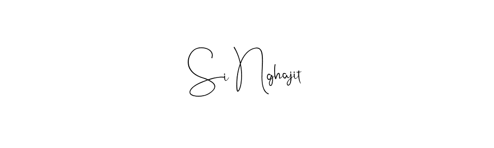 See photos of Si Nghajit official signature by Spectra . Check more albums & portfolios. Read reviews & check more about Andilay-7BmLP font. Si Nghajit signature style 4 images and pictures png