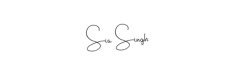 It looks lik you need a new signature style for name Sia Singh. Design unique handwritten (Andilay-7BmLP) signature with our free signature maker in just a few clicks. Sia Singh signature style 4 images and pictures png