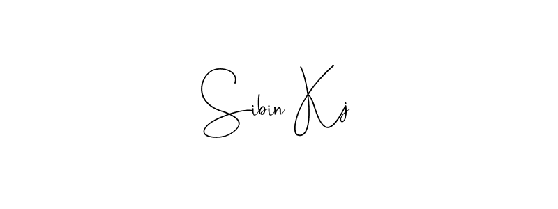 Also You can easily find your signature by using the search form. We will create Sibin Kj name handwritten signature images for you free of cost using Andilay-7BmLP sign style. Sibin Kj signature style 4 images and pictures png