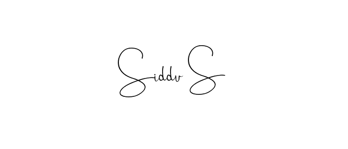 How to Draw Siddu S signature style? Andilay-7BmLP is a latest design signature styles for name Siddu S. Siddu S signature style 4 images and pictures png