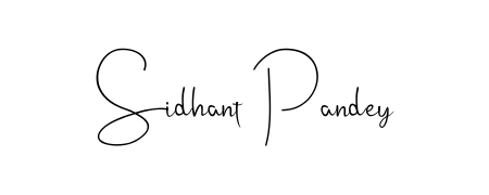 How to make Sidhant Pandey signature? Andilay-7BmLP is a professional autograph style. Create handwritten signature for Sidhant Pandey name. Sidhant Pandey signature style 4 images and pictures png