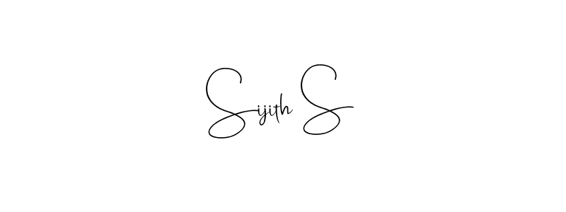 Best and Professional Signature Style for Sijith S. Andilay-7BmLP Best Signature Style Collection. Sijith S signature style 4 images and pictures png