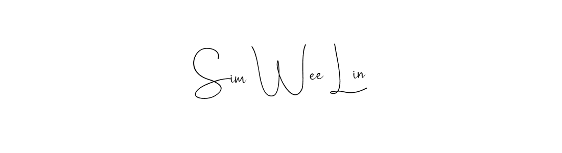 Make a short Sim Wee Lin signature style. Manage your documents anywhere anytime using Andilay-7BmLP. Create and add eSignatures, submit forms, share and send files easily. Sim Wee Lin signature style 4 images and pictures png