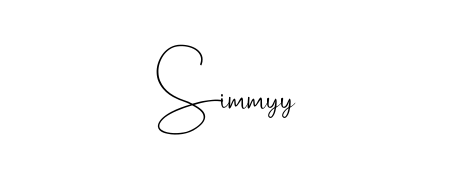 Make a short Simmyy signature style. Manage your documents anywhere anytime using Andilay-7BmLP. Create and add eSignatures, submit forms, share and send files easily. Simmyy signature style 4 images and pictures png