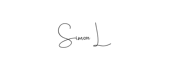 Best and Professional Signature Style for Simon L. Andilay-7BmLP Best Signature Style Collection. Simon L signature style 4 images and pictures png