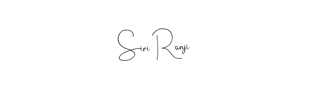 Make a beautiful signature design for name Siri Ranji. Use this online signature maker to create a handwritten signature for free. Siri Ranji signature style 4 images and pictures png