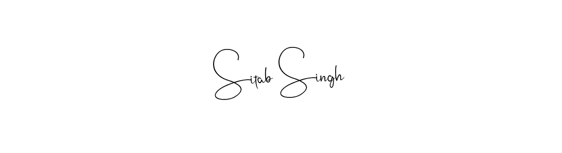 Also You can easily find your signature by using the search form. We will create Sitab Singh name handwritten signature images for you free of cost using Andilay-7BmLP sign style. Sitab Singh signature style 4 images and pictures png