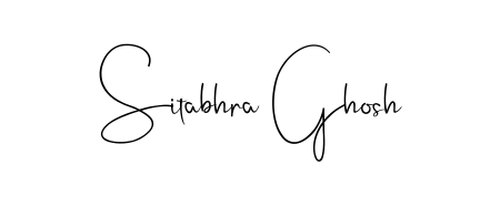 The Andilay-7BmLP font transforms the name Sitabhra Ghosh into an executive sign with sharp precision and distinguished character. Sitabhra Ghosh signature style 4 images and pictures png