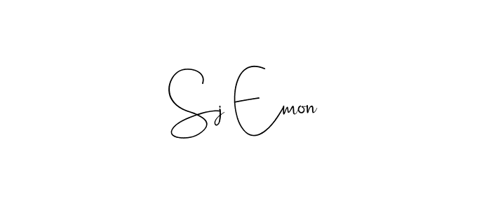Once you've used our free online signature maker to create your best signature Andilay-7BmLP style, it's time to enjoy all of the benefits that Sj Emon name signing documents. Sj Emon signature style 4 images and pictures png