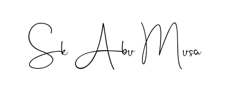 Explore multiple handwriting variations for Sk Abu Musa including this stunning Andilay-7BmLP design. Free to use across all platforms. Sk Abu Musa signature style 4 images and pictures png