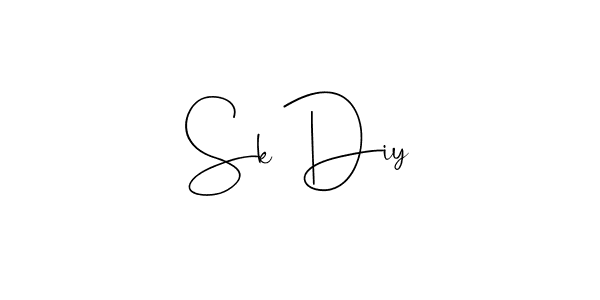 Make a beautiful signature design for name Sk Diy. Use this online signature maker to create a handwritten signature for free. Sk Diy signature style 4 images and pictures png