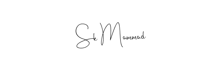 Design your own signature with our free online signature maker. With this signature software, you can create a handwritten (Andilay-7BmLP) signature for name Sk Mammad. Sk Mammad signature style 4 images and pictures png