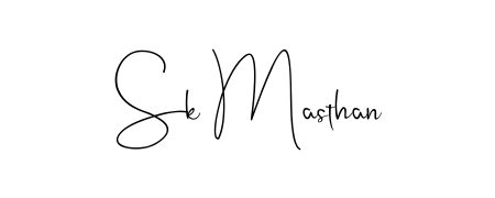 Designed for modern professionals: Sk Masthan name signature crafted with Andilay-7BmLP script. Ready for digital PDF workflows. Sk Masthan signature style 4 images and pictures png