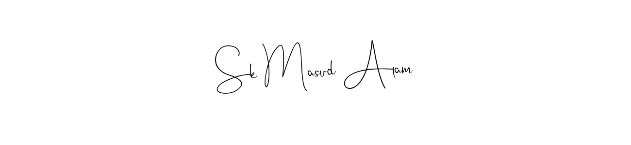 The best way (Andilay-7BmLP) to make a short signature is to pick only two or three words in your name. The name Sk Masud Alam include a total of six letters. For converting this name. Sk Masud Alam signature style 4 images and pictures png