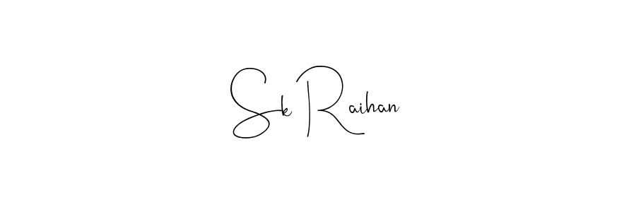 Make a beautiful signature design for name Sk Raihan. Use this online signature maker to create a handwritten signature for free. Sk Raihan signature style 4 images and pictures png