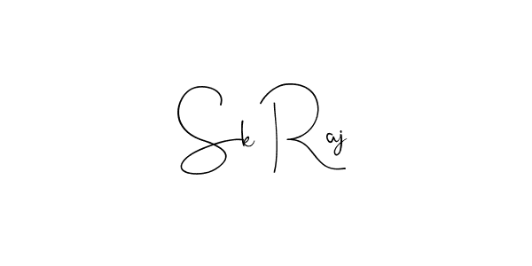 The best way (Andilay-7BmLP) to make a short signature is to pick only two or three words in your name. The name Sk Raj include a total of six letters. For converting this name. Sk Raj signature style 4 images and pictures png